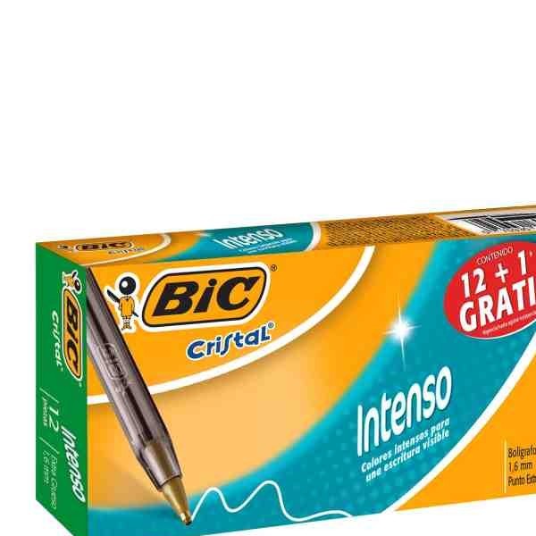 BOLIGRAFO CRISTAL INTENSO BIC 1.6MM VERDE CJ.C121 BOL.18